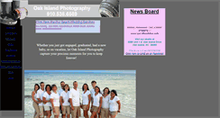 Desktop Screenshot of oakislandphotography.com