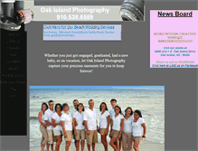 Tablet Screenshot of oakislandphotography.com